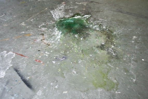 Different scenery on th floor, Offenbach, 2014